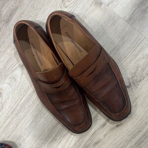 Johnston & Murphy Men's brown Leather Loafers 9.5